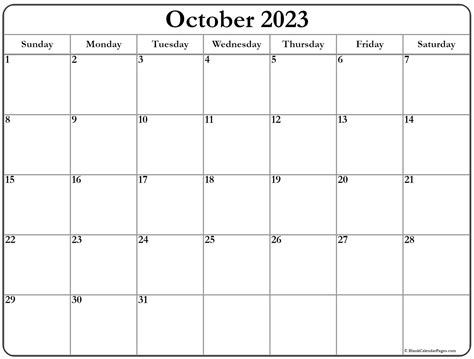 october 2023 calendar free printable calendar - october 2023 calendar free printable calendar ...
