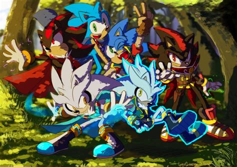 SSS Group | Sonic, Sonic fan art, Shadow the hedgehog