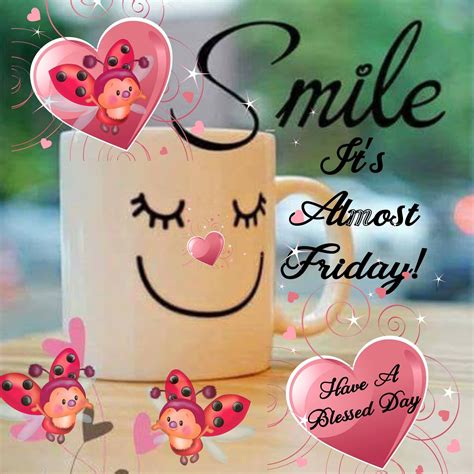 Smile It's Almost Friday! Pictures, Photos, and Images for Facebook, Tumblr, Pinterest, and Twitter