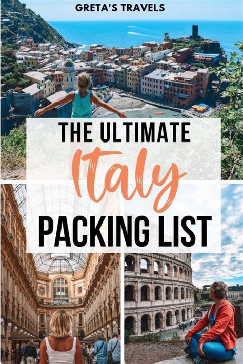 ITALY PACKING LIST: 10 Essentials You Need To Pack