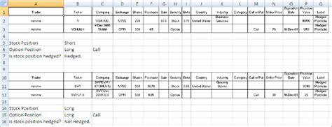 Student Feedback File for the Hedged Portfolio | Download Scientific Diagram