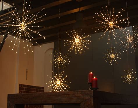 Sparkling Outdoor Indoor Starburst Lights 50 cm - Copper – InekoHome