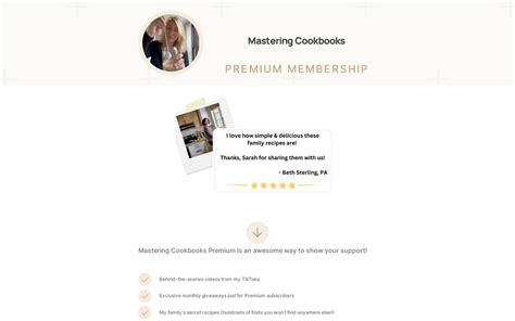 Upgrade to the Mastering Cookbooks Premium Subscription