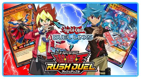 PRIMERAS CARTAS RUSH DUEL!! 2 PERSONAJES CONFIRMADOS!? | Yu-Gi-Oh! Duel Links - YouTube