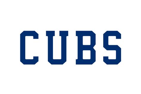 Chicago Cubs Logo PNG Transparent & SVG Vector - Freebie Supply