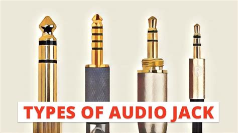 5 Types of Audio Jack We Use in Daily Life - YouTube