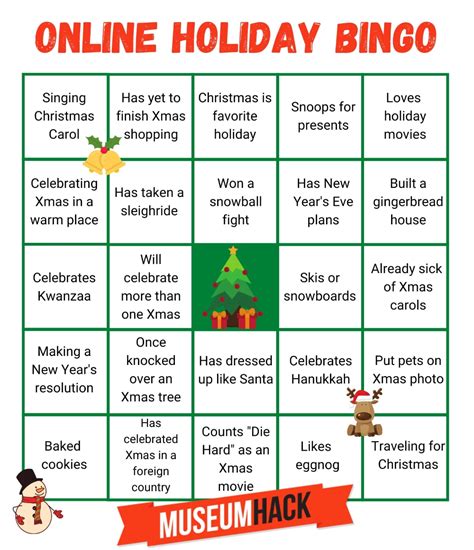 25 Virtual Christmas Party Ideas in 2023 (Holidays) | Holiday bingo ...