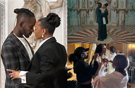 Temi Otedola makes exceptional promise to Mr Eazi as they legalize their union (Photos) - Kemi ...