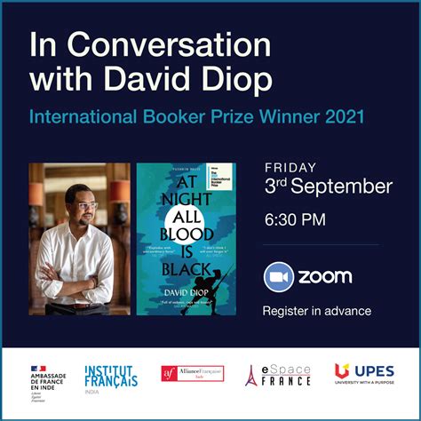 Digital Talk | Conversation with David Diop [ Winner of the ...