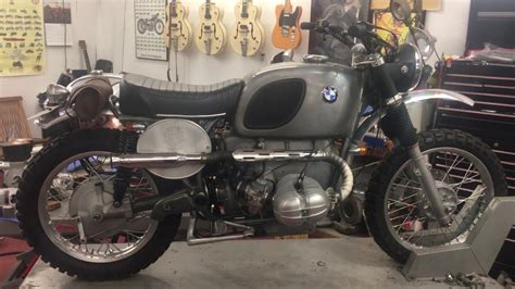 1975 BMW R90/6 scrambler - YouTube