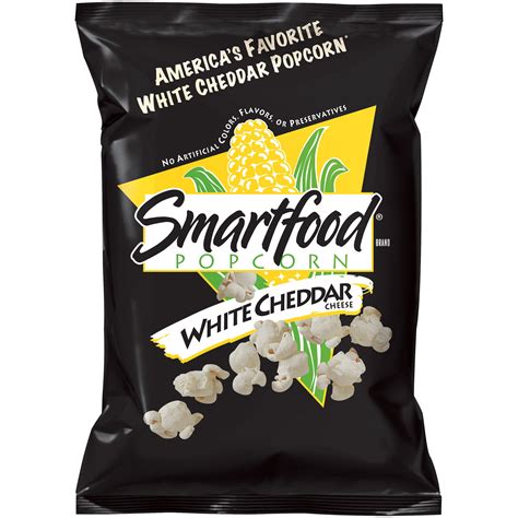 Smartfood White Cheddar Popcorn, 5 Oz Bag - Walmart.com