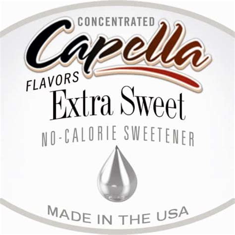 Buy Extra Sweet - Neotame Sweetener (concentrate) by Capella (20/50/100ml) | PremiumVape