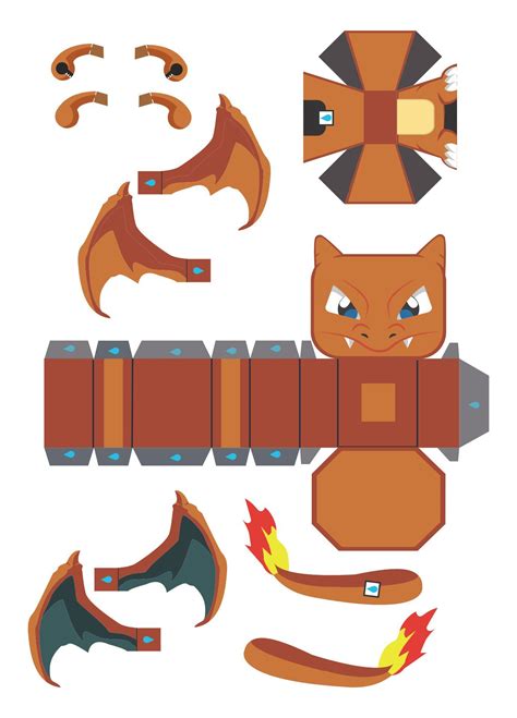 Pokemon Papercraft Mudkip - 10 Free PDF Printables | Printablee ...