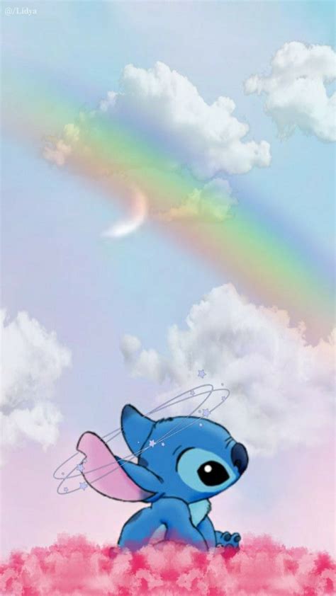 #wallpaper#duvarkağıdı#stitchandlilo#stitch#disney#rainbow#sky | Cute disney wallpaper, Disney ...