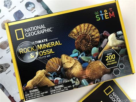 A Look Inside the National Geographic Ultimate Rock, Mineral, & Fossil ...