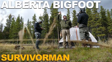 Survivorman | Bigfoot | Alberta | Director's Commentary | Les Stroud ...