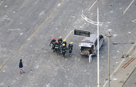 Photos of the Aftermath of the Massive Explosion in Tianjin, China ...