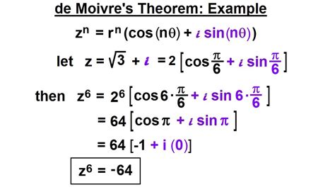 De Moivre's Theorem Formulas, Explanation, And Examples, 56% OFF