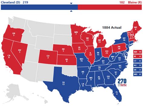 Presidential Election of 1884 - 270toWin