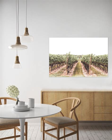 Vineyard Digital Print Wine Country Poster Napa Valley - Etsy