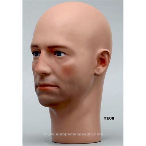 Realistic Male Mannequin Head - Militaria - Collection - Museum