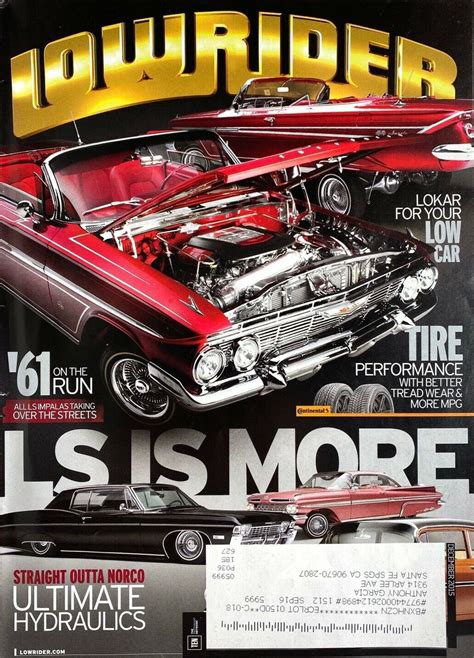 Lowrider December 2015 Magazine Back Issue. Lowrider Dec 2015