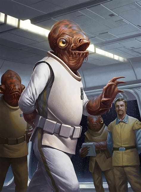 Star Wars Armada - Admiral Ackbar by wraithdt on @DeviantArt | Admiral ackbar, Star wars art ...