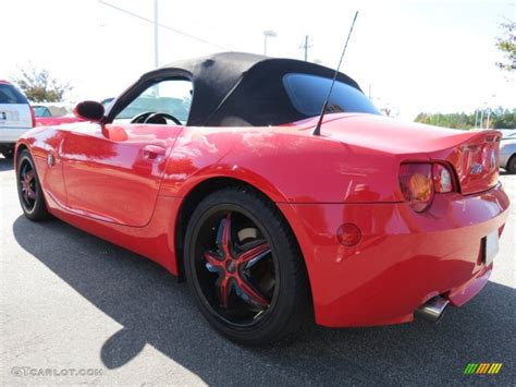 Bright Red 2003 BMW Z4 2.5i Roadster Exterior Photo #72886830 ...