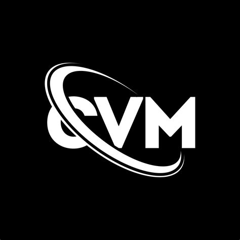 CVM logo. CVM letter. CVM letter logo design. Initials CVM logo linked with circle and uppercase ...