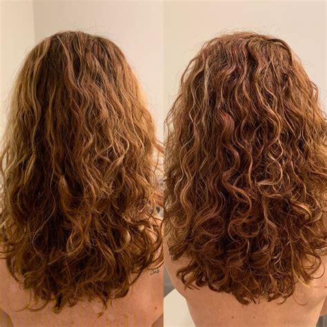 Monat before and after | Monat hair, Monat before and after, Diffuser curls before and after