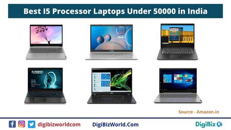 Best Laptops Under 50000 with I5 Processor Online in India 2021