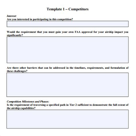 Website Rfp Template