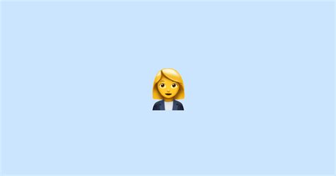 👩‍💼 Woman Office Worker - Emoji Meaning