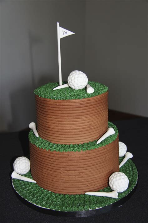 Golf Groom's Cake | Golf themed cakes, Golf cake, Golf grooms cake