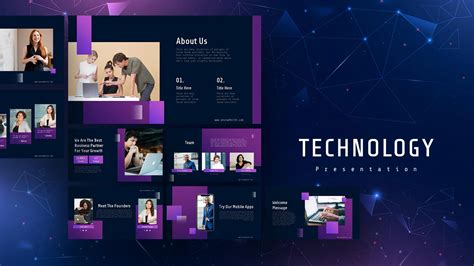 Technology Presentation Templates- SlideKit