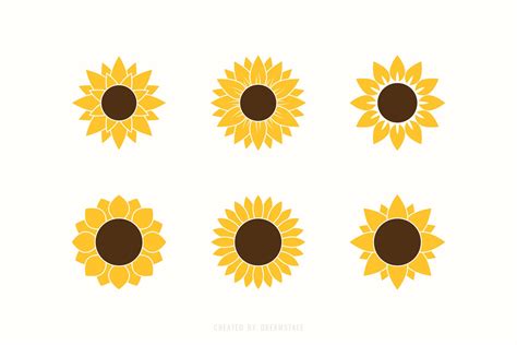 Sunflower Logo Templates & Illustrations - Dreamstale