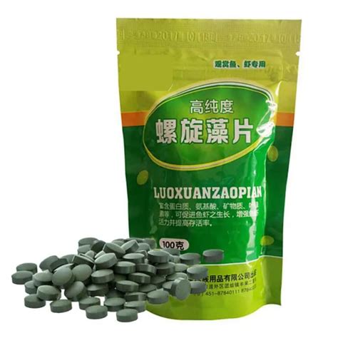 Spirulina Fish Food Feed For Aquarium Spirulina Tablets Shrimp Aquarium Fish Pills Algae Fish ...