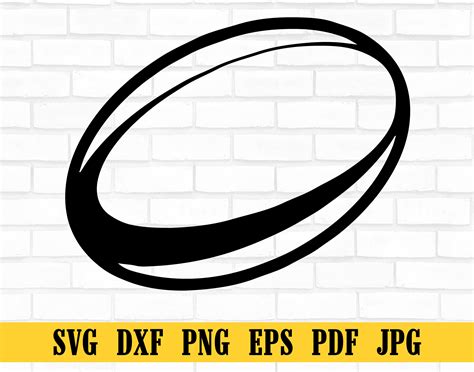 Rugby Ball Svg - vrogue.co