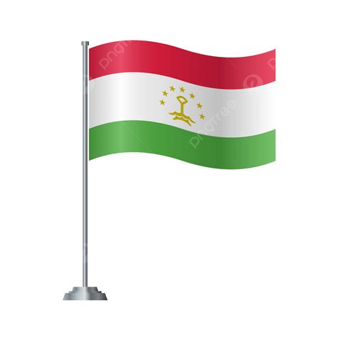 Tajikistan Flag, Tajikistan, Flag, Tajikistan Day PNG and Vector with Transparent Background for ...