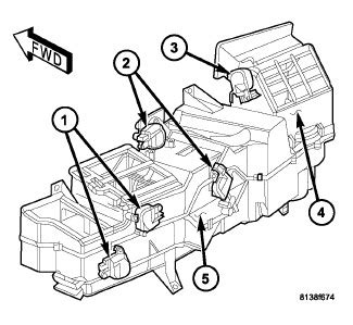 Q&A: Dodge Ram Blend Door Actuator Locations - 2002-2010 Models