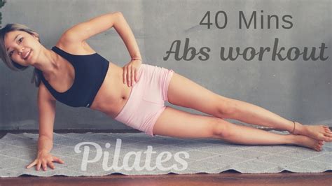 Must-Try Awesome Abs Pilates Workout 🔥 | 40 Minute At Home Pilates Workout - YouTube