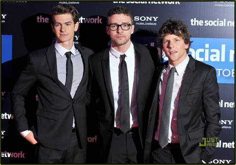 Justin Timberlake: 'Social Network' Paris Premiere: Photo 2484735 | Andrew Garfield, Jesse ...