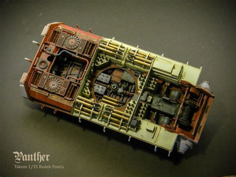 Takom Panther early, interior - 1/35 Pz.Kpfw. V Sd.Kfz. 171 - iModeler