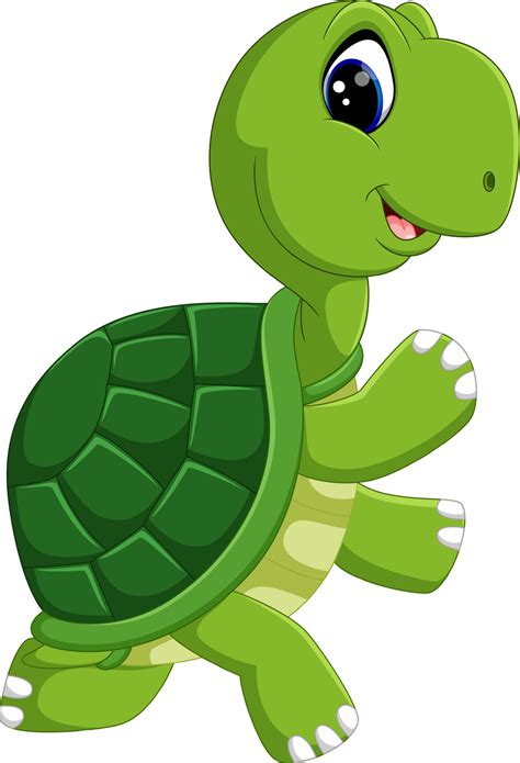 cute turtle cartoon 7915485 Vector Art at Vecteezy