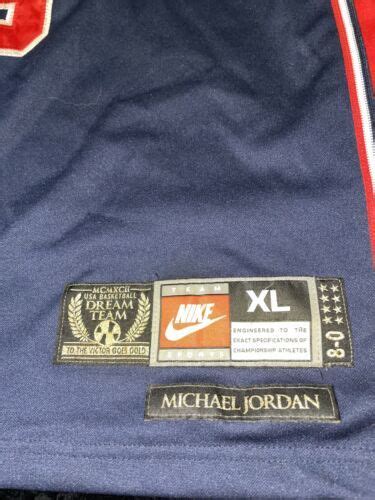 NBA Michael Jordan Olympics Team USA "Dream Team" Stitched Jersey [Nike ...