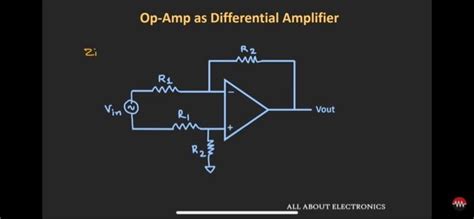 Solved Op-Amp as Differential Amplifier | Chegg.com