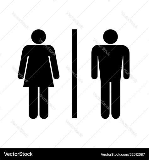 Washroom Royalty Free Vector Image - VectorStock