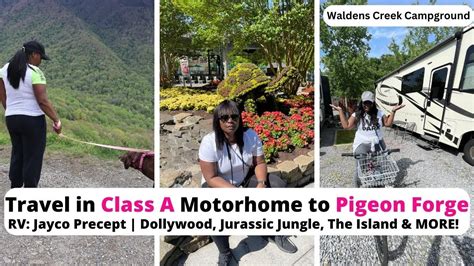 TRAVEL VLOG: Class A Motorhome | Pigeon Forge, Dollywood, + MORE!! | Waldens Campground Review ...