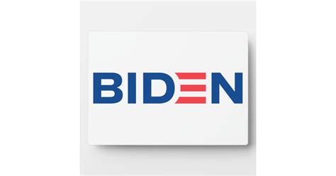 Joe Biden Logo Plaque | Zazzle