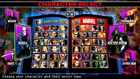 Ultimate Marvel vs. Capcom 3 All Characters (Including DLC) [PS Vita ...